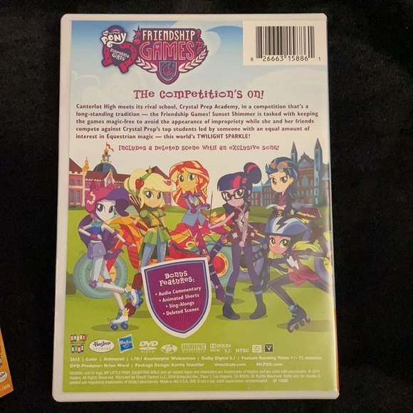 My Little Pony Equestria Girls Friendship Games DVD video - Picture 7 of 12